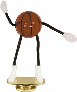 5" Trophy Dude Bendable Basketball Trophy Figure