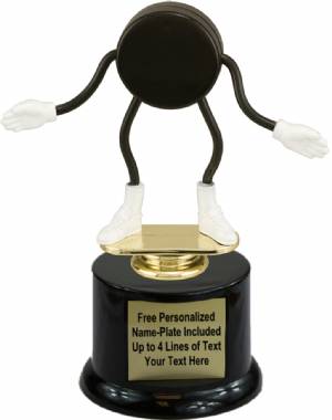 7" Trophy Dude Bendable Hockey Trophy Kit w/ Pedestal Base