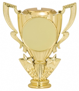 5" Cup Style Trophy Riser with 2" Insert Holder