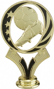 5" Soccer MidNite Star Gold Trophy Figure