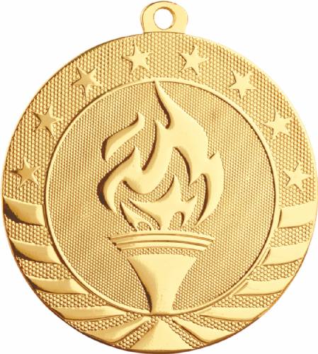 2 3/4" Victory Torch Starbrite Series Medal #2