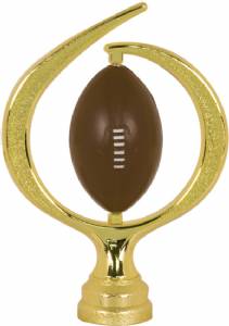 Gold 6" Spinning Soft - Football figure