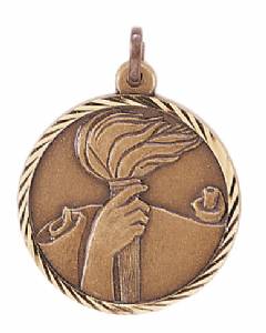 Victory 1-1/4" Sunray Medal