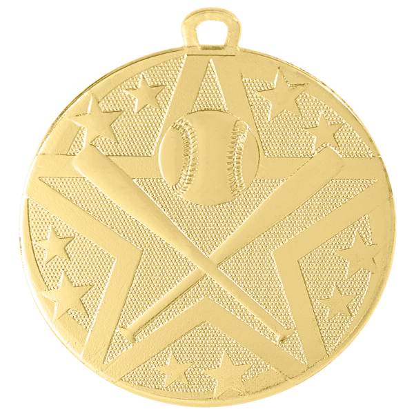 2" Baseball / Softball StarBurst Series Medal #2