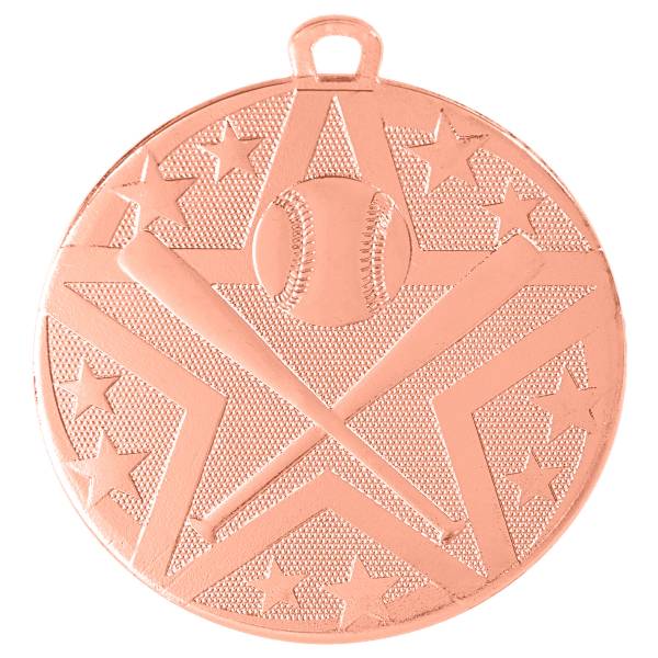 2" Baseball / Softball StarBurst Series Medal #4