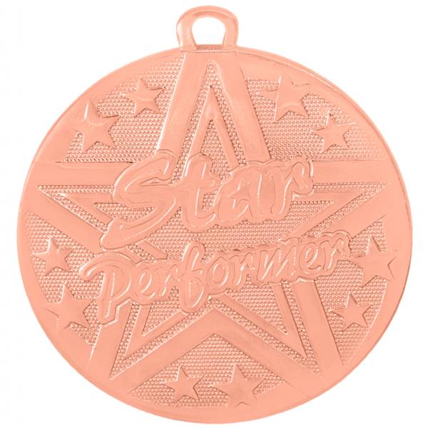 2" Star Performer StarBurst Series Medal #4