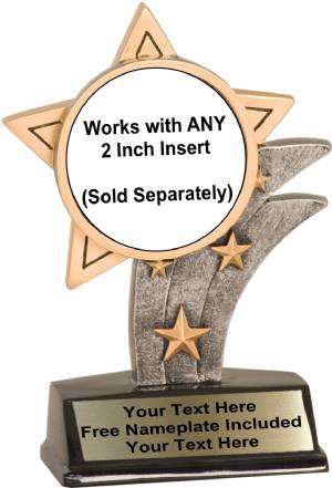 5 1/2" Insert Holder Sport Star Resin Trophy