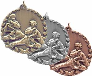 Millennium 1 3/4" Award Karate Medal