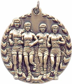 Millennium 1 3/4" Award Cross Country Medal #2
