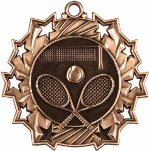 Ten Star Series Tennis Award Medal #4