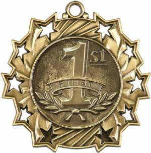 Ten Star Series 1st Place Award Medal