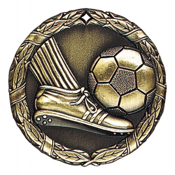 2" Soccer XR Series Award Medal (Style B) #2