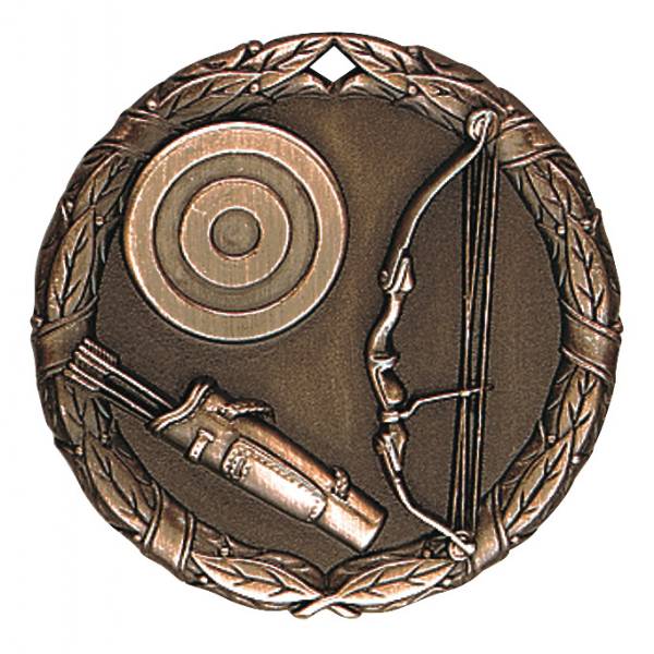 2" Archery XR Series Award Medal #4