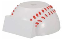 3 5/8 x 3 1/2 Weighted Synthetic Baseball Trophy Base