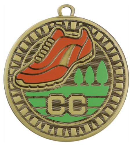 2 3/8" Cross Country Velocity Series Award Medal #2