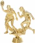 4 3/4" Softball Double Action Gold Trophy Figure