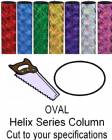 Oval Helix Trophy Column - Cut to Length