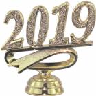 2 1/2" Gold "2019" Year Date Trophy Trim Piece