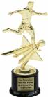 8" Soccer Male Star Series Trophy Kit with Pedestal Base