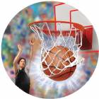 Basketball Male 3D Graphic 2" Insert