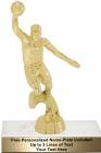 6 3/4" Action Basketball Male Trophy Kit
