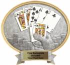 Texas Hold 'Em - Legend Series Resin Award 8 1/2" x 8"
