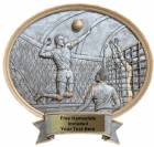Volleyball Male - Legend Series Resin Award 8 1/2" x 8"