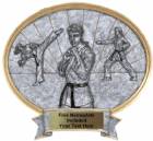 Karate Female - Legend Series Resin Award 8 1/2" x 8"