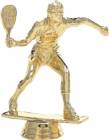 4 1/2" Racquetball Male Gold Trophy Figure
