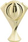5" Gold Football Diamond Victory Trophy Figure