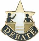 Debate Lapel Pin with Presentation Box