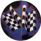 Racing Flags 2" Holographic Insert