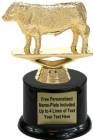 5" Hereford Steer Trophy Kit with Pedestal Base