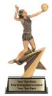 7" Volleyball Star Power Sport Resin Trophy