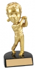 6" Bobblehead Male Golf