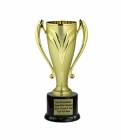 7" Gold Victory Cup Trophy Kit With Pedestal Base
