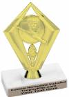 6 1/4" Baseball Scene Trophy Kit