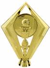 Gold 5-1/2" Basketball Scene figure