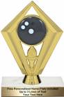 6 1/4" Color Bowling Trophy Kit