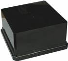 Gloss Black Cup Base 7"W