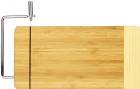 Bamboo Cutting Board with Cheese Cutter 12