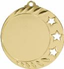 Bright Finish 2 3/4" 3 Star Insert Holder Award Medal