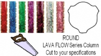 Round Lava Flow Column - Cut to Length