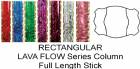 Rectangular Lava Flow Column Full 48