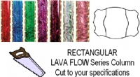 Rectangular Lava Flow Column - Cut to Length
