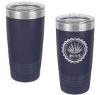 Navy Blue 20oz Polar Camel Vacuum Insulated Tumbler with Clear Lid