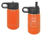 Orange 12oz Polar Camel Vacuum Insulated Water Bottle