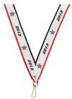 7/8" x 32" 2013 Neck Ribbon with Snap Clip