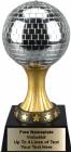 Large 12 1/2" Mirror Ball Personalized Trophy