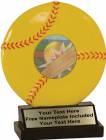 6" Softball Motion Insert Resin Trophy